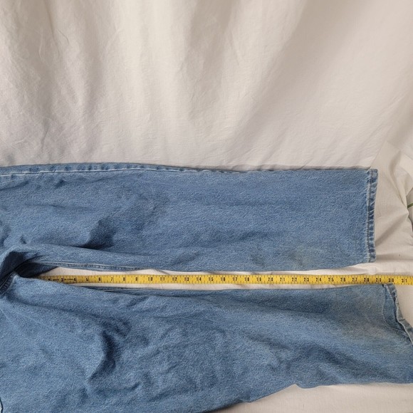 Carhartt B17-STW Relaxed Fit Size 46 x 30 Denim Blue Jeans Men's - Picture 10 of 12